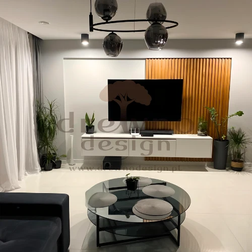 wnetrza drewno design